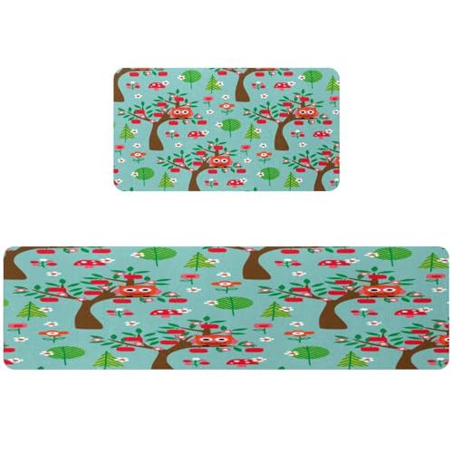 Alfombrillas de cocina antideslizantes lavables VAPOKF alfombras absorbentes para pasillo y hogar 2
