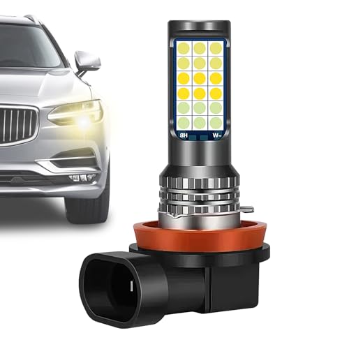 Genérico Faros LED Antiniebla para Coche | Luces Antiniebla Para Camión | Lámpara De Niebla Brillante Plug And Play Para Iluminación Delantera De Camión Sustitución Diurna