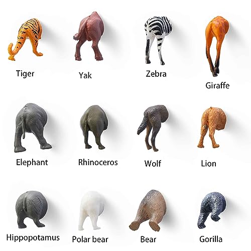 Imanes decorativos de animales divertidos para nevera miniatura 7