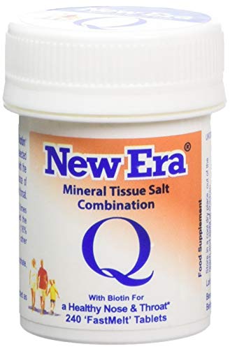 New Era Mineral Cell Salt Combination Q for Catarrh & Sinus Disorders 240 Tablet