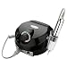 Belle Attractive Professional Electric Acrylic Nail Drill File Buffer Bits Manicure Pedicure Kit (Black)