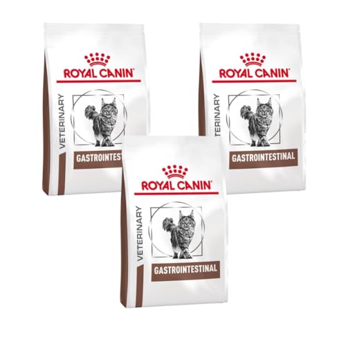Royal Canin Gastrointestinal Feline | 3er Pack | 3 x 400 g | Trockenfutter für Katzen | Kann unterstützend helfen bei gastrointestinalen Erkrankungen bei Katzen | Hohe Akzeptanz