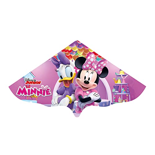 Paul Günther 1186 Children's Dragon with Disney Minnie Mouse Motif, Fully Ready to Fly with Changing Handle and Cord, Single Line Kite Made of Robust...