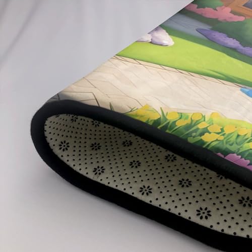 Tapis de sol absorbant en flanelle licorne pour sol sec et propre - 6