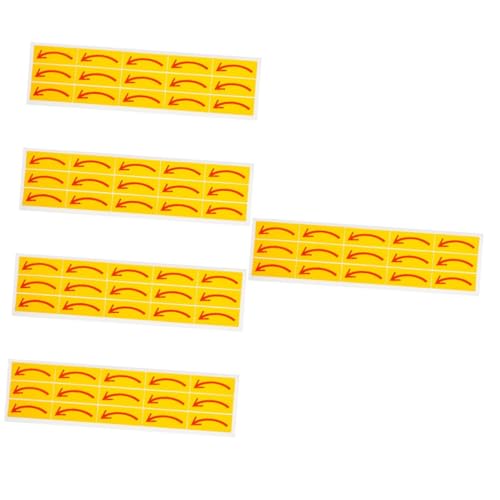 Autocollants flèches directionnelles de sol lot de 75 marquages adhésifs