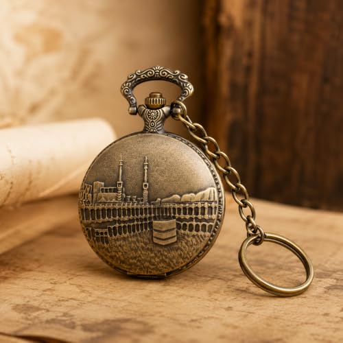 Image of Antique Bronze Pocket Premium Vintage Theme Metallic Home Key Chain & Key Rings | Best Gift for Men, Woman, Boys & Girls on their Special Occassions