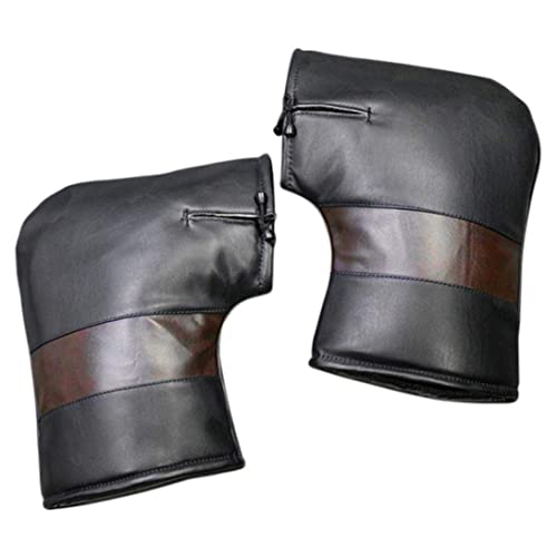 Gants de moto épais et couvre-guidon universel pour quad et motoneige