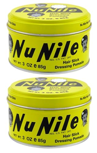Murrays Nu Nile Hair Slick Dressing Pomade 3oz Jar (2 Pack)