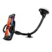 NOPNOG Car Mount Cell Phone Holder for Windshield Universal Long Arm Car Mount One Button for iPhone X/ 8/ 8Plus/7 Samsung Galaxy S7/ S8 Moto LG Google Pixel XL/ Nexus 6P HTC