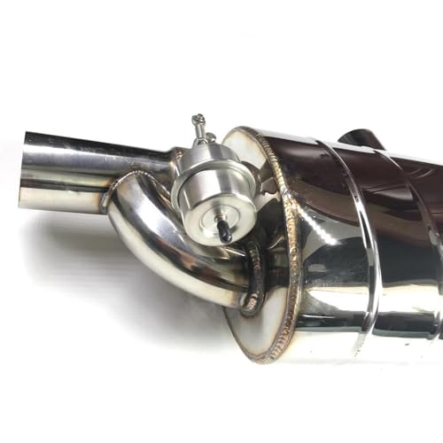 Escape de coche universal de 63mm con mando a distancia para sonido variable 3