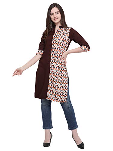 Image of Sanisa Women's Crepe Digital Printed Kurta