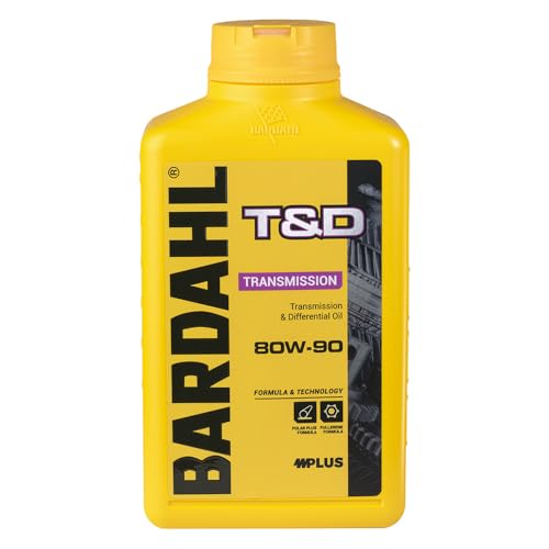 Huile de transmission Bardahl T&D 80W-90 lubrifiant contre surchauffe differentiel voiture 1 L