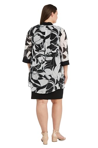 Image of R&M Richards Women's Clementine Noir Ensemble