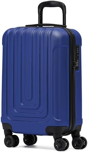 Flight Knight Premium Hard Shell Lightweight Cabin Suitcase - 8 S...