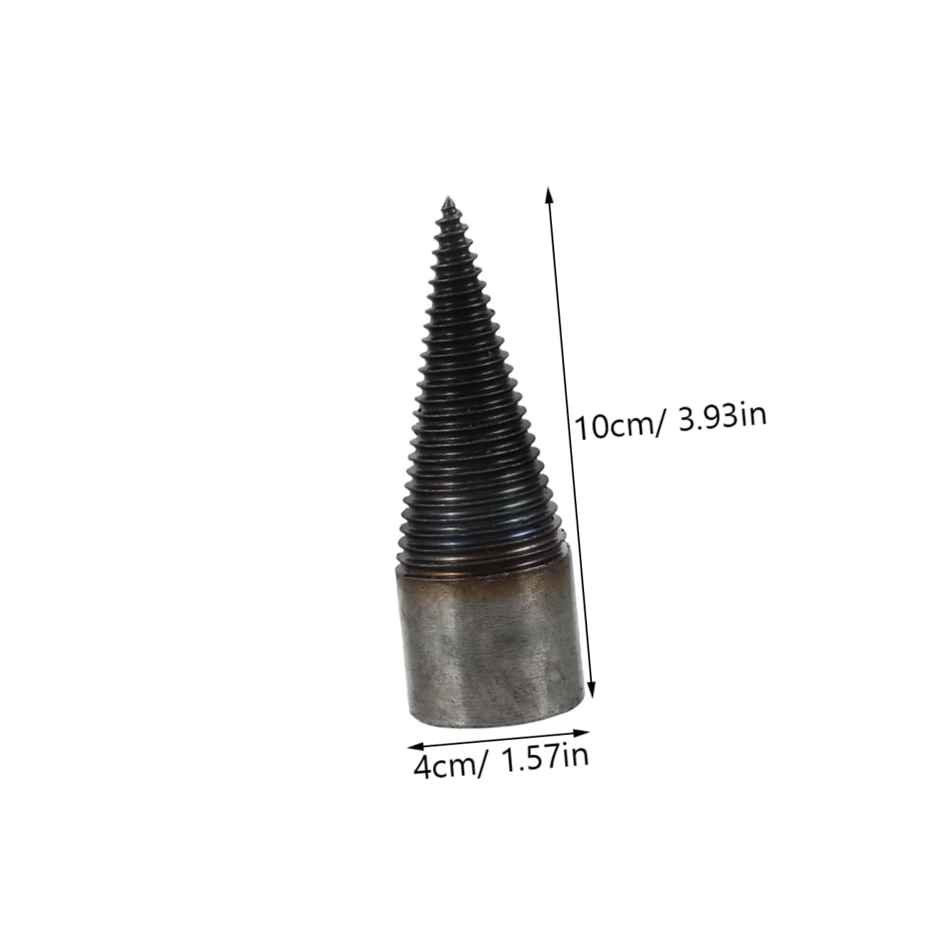 Punta Spaccalegna per Trapano 42mm in Acciaio Alto Carbonio | Legna da Ardere, Uso Versatile e Semplice, Adatta a Varie Applicazioni di Taglio