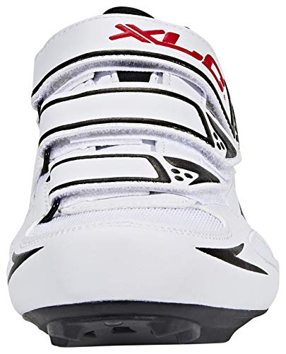 XLC 2500080700 Zapatillas Road CB-R04, Blanco, 45