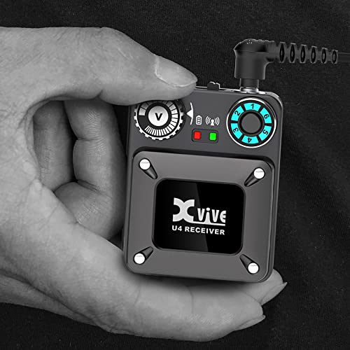XVive U4 In-Ear Monitor Wireless System - Bundle, 1x Transmitter + 2x Receiver