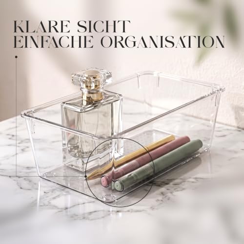 KICHLY Schubladen-Organizer 25-teilig, 4 Größen, Acryl Aufbewahrung – Ansicht 5