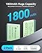 2 Pack NB-6LH/NB-6L Battery and Dual USB Charger for Canon Powershot S120,SX510 HS,SX280 HS,SX500 is,SX700,D20,S90,D30,ELPH 500,SX270,SX240,SX520