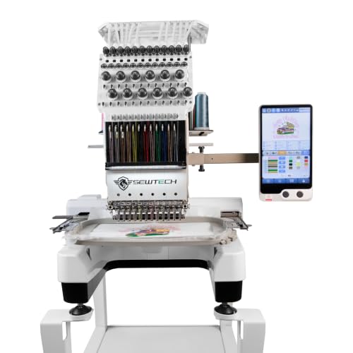 Embroidery machine computerized
