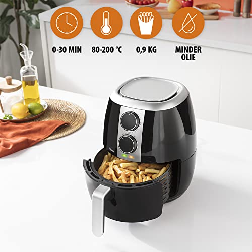Tristar Airfryer FR-6989 – Inhoud 3,5 Liter - Geschikt voor 5 personen – Knapperig resultaat zonder olie - Afbeelding 3
