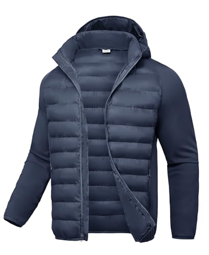 TBMPOY Men's Hybrid Puffer Jacket