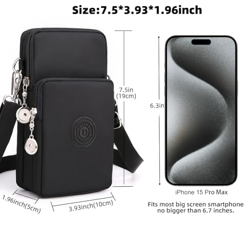 Image of JANKS Small Crossbody Bags for Women Mini Cell Phone Purses Handbag Shoulder Bag