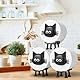 Toilettenpapierhalter Katzen - 4 Stück Katzen Aufbewahrung Toilettenpapier, Katzen Freistehend WC Papierhalter, Katzen Ersatzrollenhalter Klopapierhalter, Lustige Badezimmer Deko