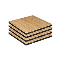 Amazon.co.jp: AOVOCO ジムマット 50×50cm 厚さ20mm 4枚セット 衝撃