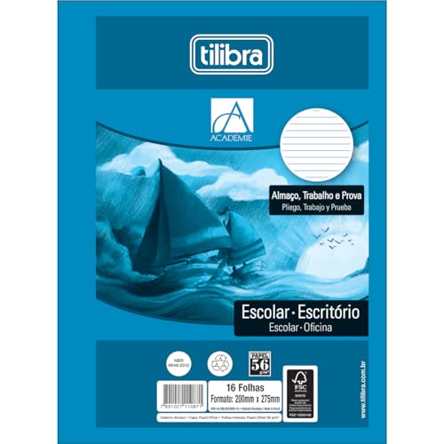 Tilibra - Almaço Académie 16 Folhas - 1 un