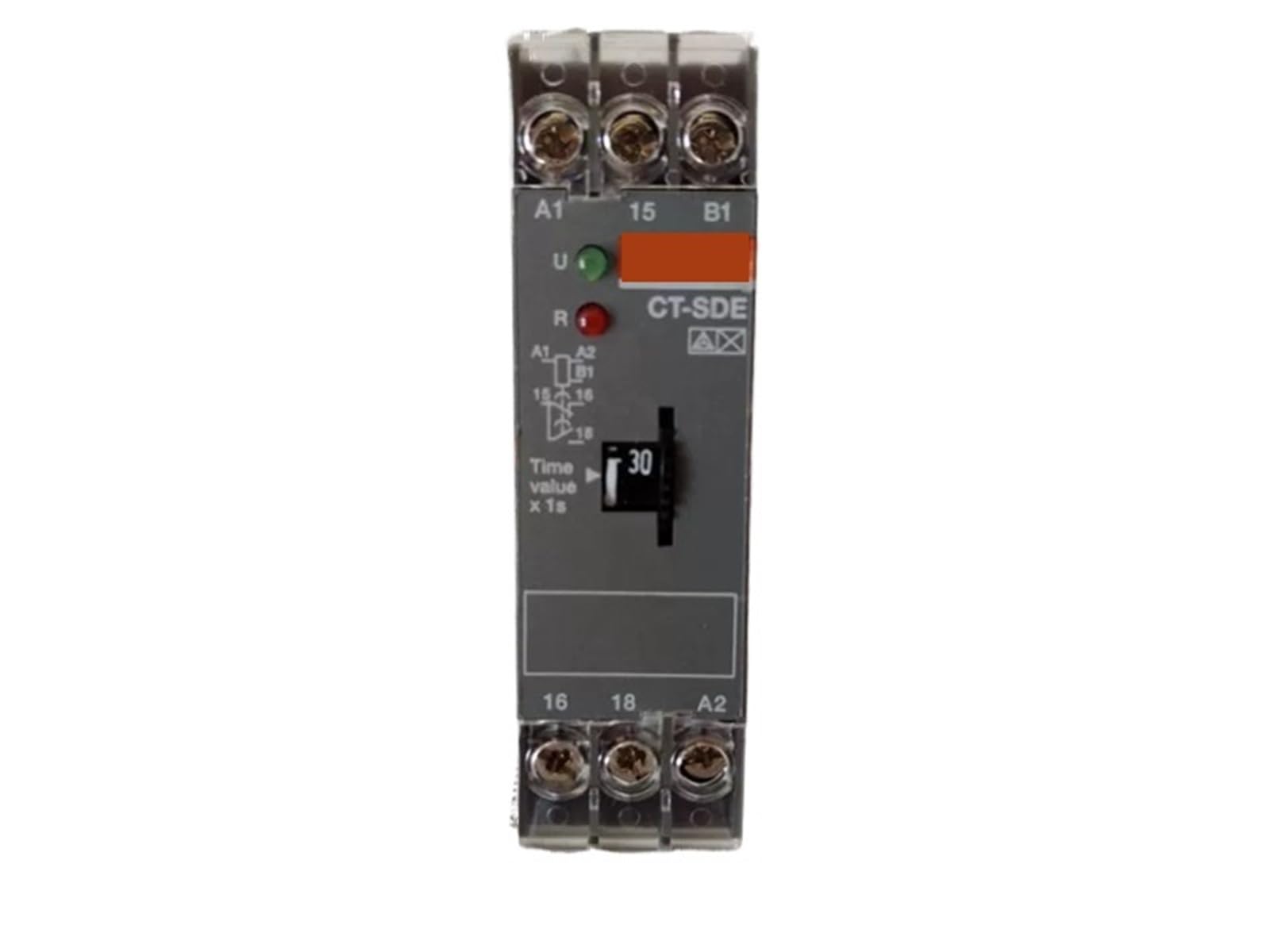 Relais temporisé CT-SDE 0.3-30s 24-220V pour l'automatisation industrielle des armoires