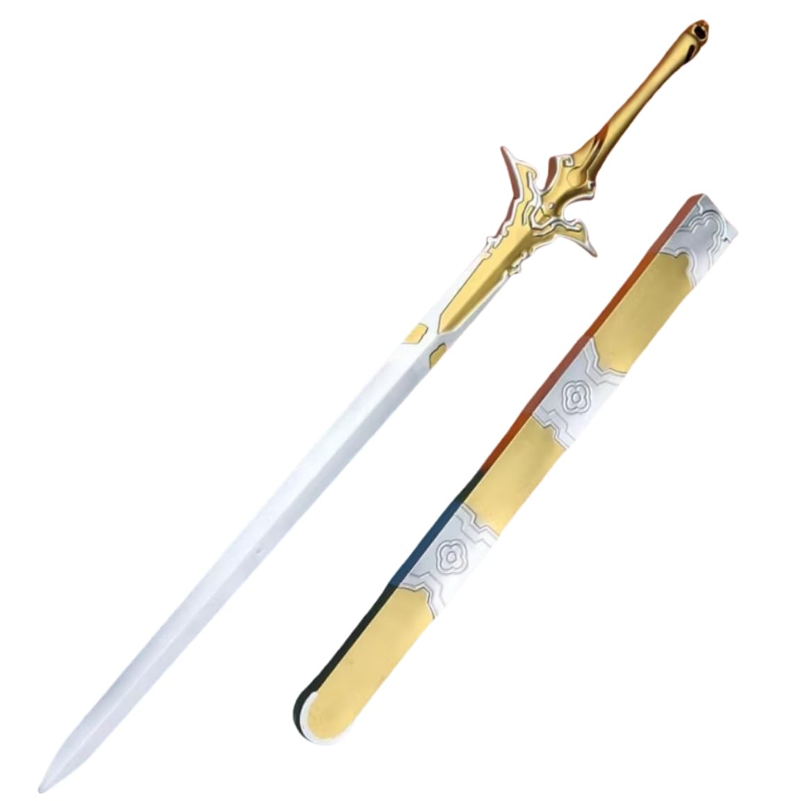 damdos Halloween Prop 40" Jin Ling Suihua Sword,for ZU SHI Sword Anime Avoid Dust Sword Cosplay Prop Costume Birthdays Gifts