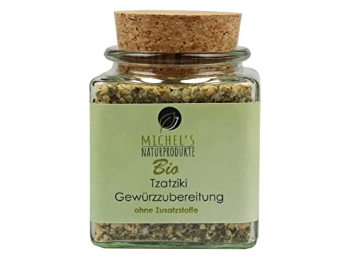 Michel´s Naturprodukte - BIO Tzatziki Gewürzzubereitung, 100g, Gewürzmischung Ohne Zusatzstoffe Cover