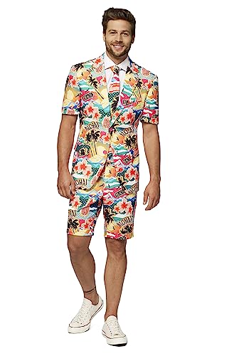 OppoSuits Men Suit Set di Pantaloni Eleganti da