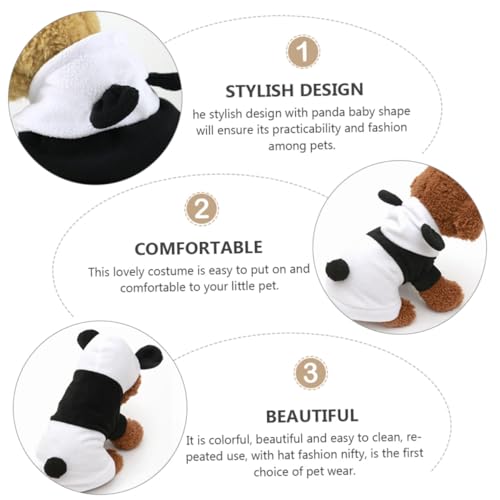 Disfraz para perro Toddmomy panda talla S miniatura 2