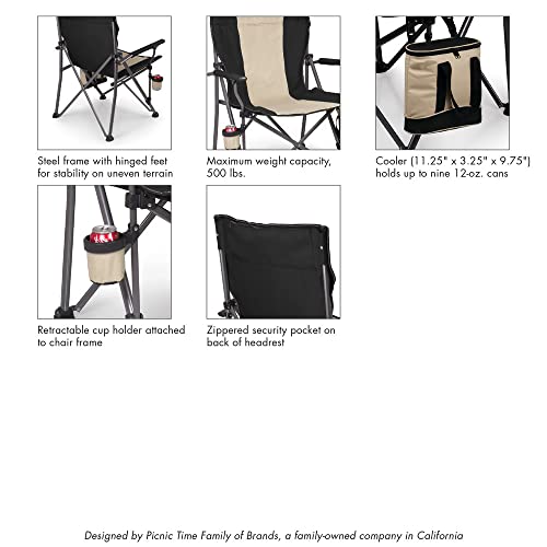 Picnic Time 808-00-175-015-2 Nfl Arizona Cardinals Big Bear Xxl Camp Chair With Cooler thumb #10