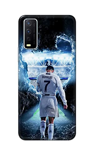 Image of Printed Hard Back Cover Case for Vivo Y12s | Y12s 2021 | Y12G | Y20A | Y20G Back Cover (Footbal Legend) -702