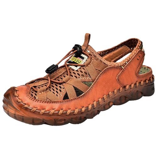 Sandales de sport homme pour marche athlétique randonnée marron 42