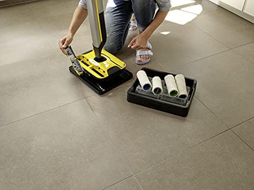Kärcher FC 7 Cordless Hard Floor Cleaner - electric and cordless floor cleaner for 135 sqm  up to 45 minutes run time - effortless cleaning in one step