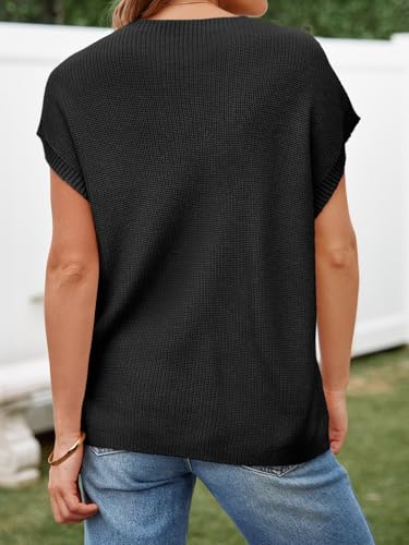Image of Imily Bela Summer Fall Short Sleeve Sweater for Women
