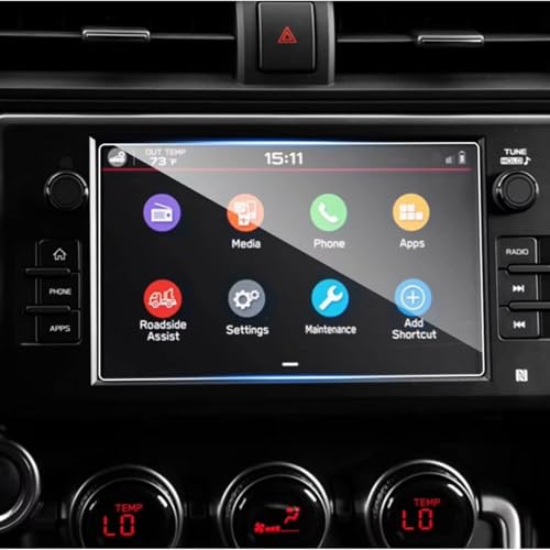 Verre trempé pour écran LCD 8 pouces de Toyota GR86 2022 : le multimédia haut de gamme