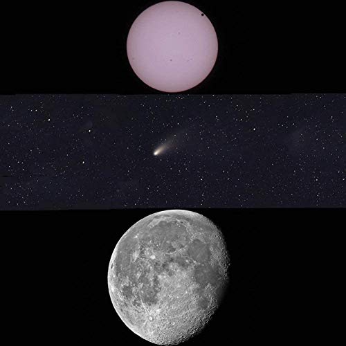 Telescopio Astronómico Refractor 50mm Apertura 360mm con Trípode miniatura 5