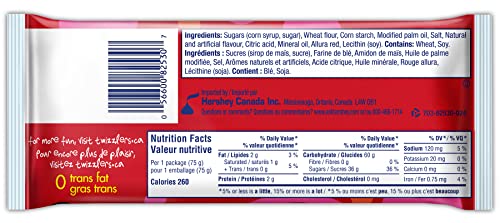 Twizzlers Licorice, Cherry Nibs, 24Pk/75G/2.6 Oz. Bags, (Imported From Canada) #TOP2