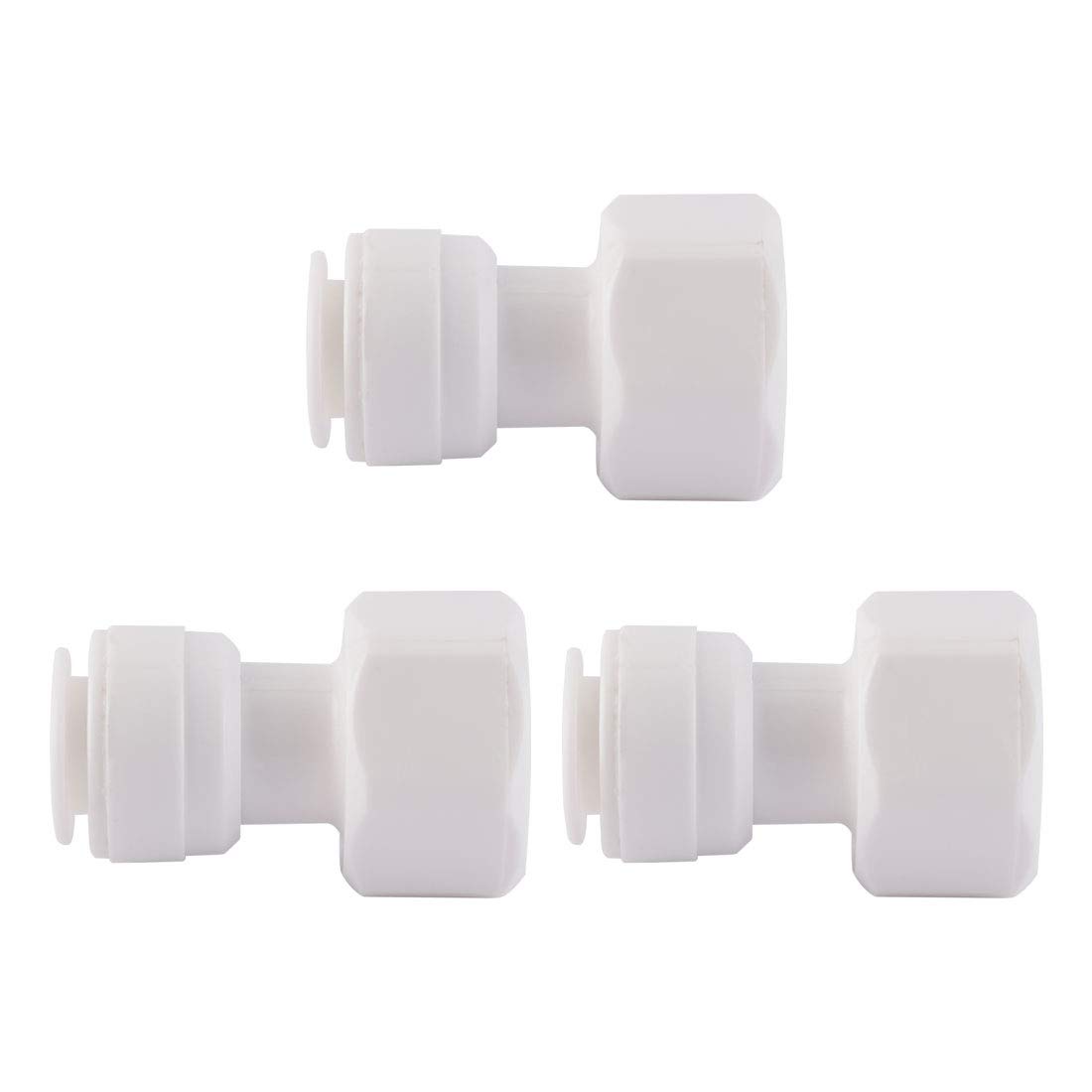 Produktbild von 3/8 Zoll BSP Buchse Auf 8 Mm Push-in-Fitting – Pneumatikverbinder Von CELTD