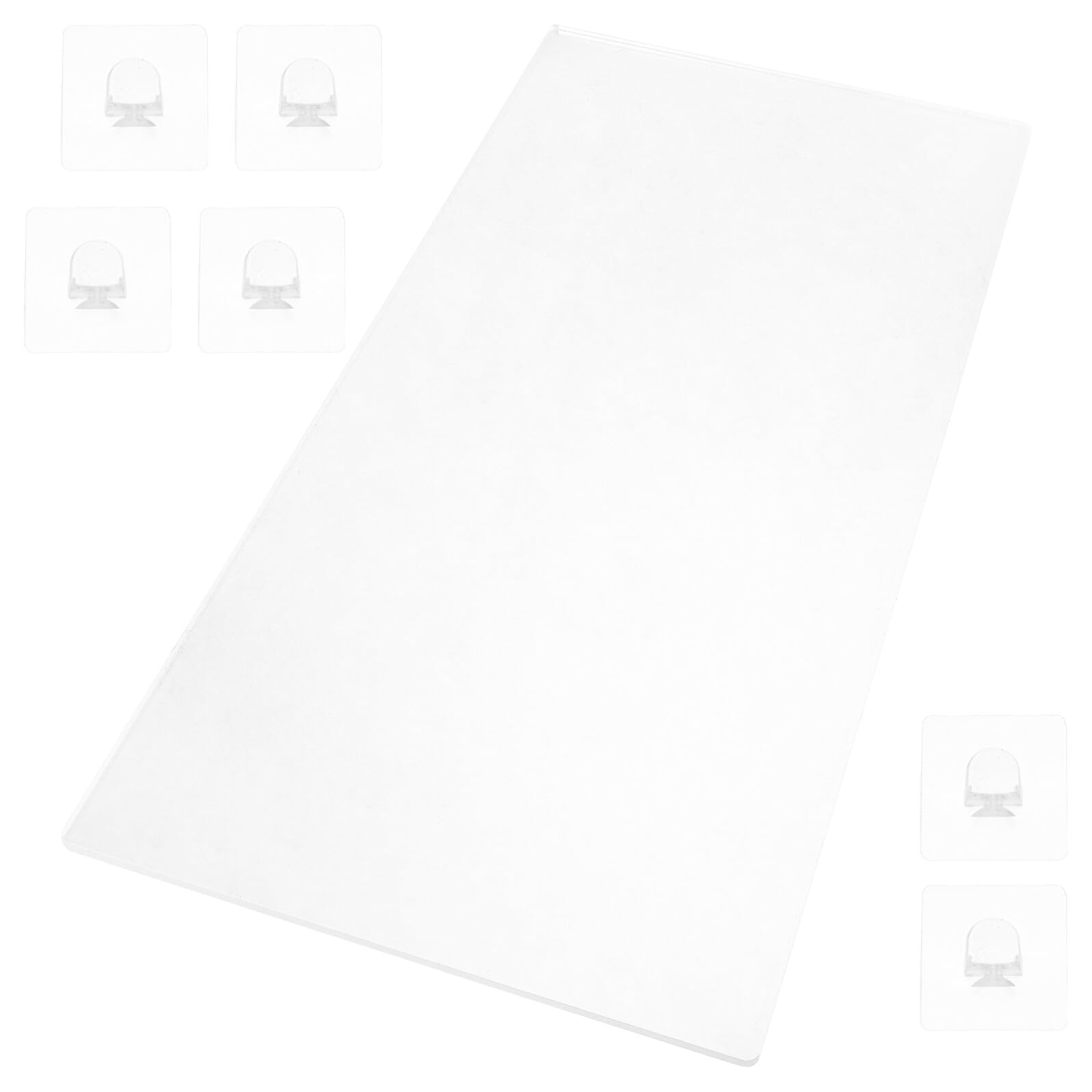 TOYANDONA Separador de Estantes para Armario Acrílico 40x25x0, 5 Cm