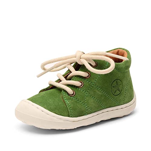 bisgaard Jungen Unisex heva First Walker Shoe, Green, 21 EU