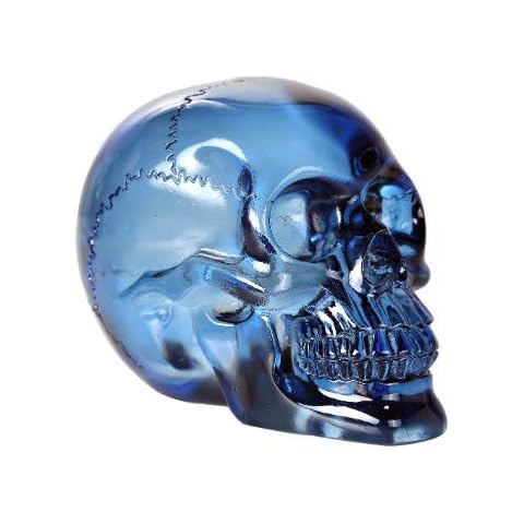 Pacific Giftware Blue Crystal Skull Figurine Cover