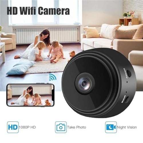 ENVGSOMP Camtrix Magnetic Mini Security Camera, Camtrix Security Camera, Mini 1080p Hd Wireless Magnetic Security Camera, Night Vision Motion Detection Security Cam Covert Cameras with App (5pcs)