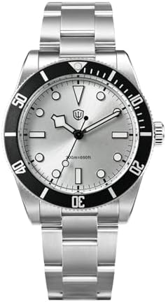 Quarzuhren WD7922 BB54, Herrenuhr 37 mm Saphirglas Luxus Armbanduhr 20 Bar Taucheruhren für Männer