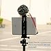ULANZI Aluminum iPad Tablet Tripod Mount Light Attachment w ipad,7.9-12.9 inches Adjustable Clamp w Cold Shoe Mount Compatible with iPad Mini iPad 2/3/4, iPad Air/Air2, iPad Pro Video Recording